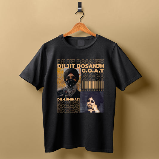 Diljit Dosanjh Dil-Luminati Concert T shirt (Black)