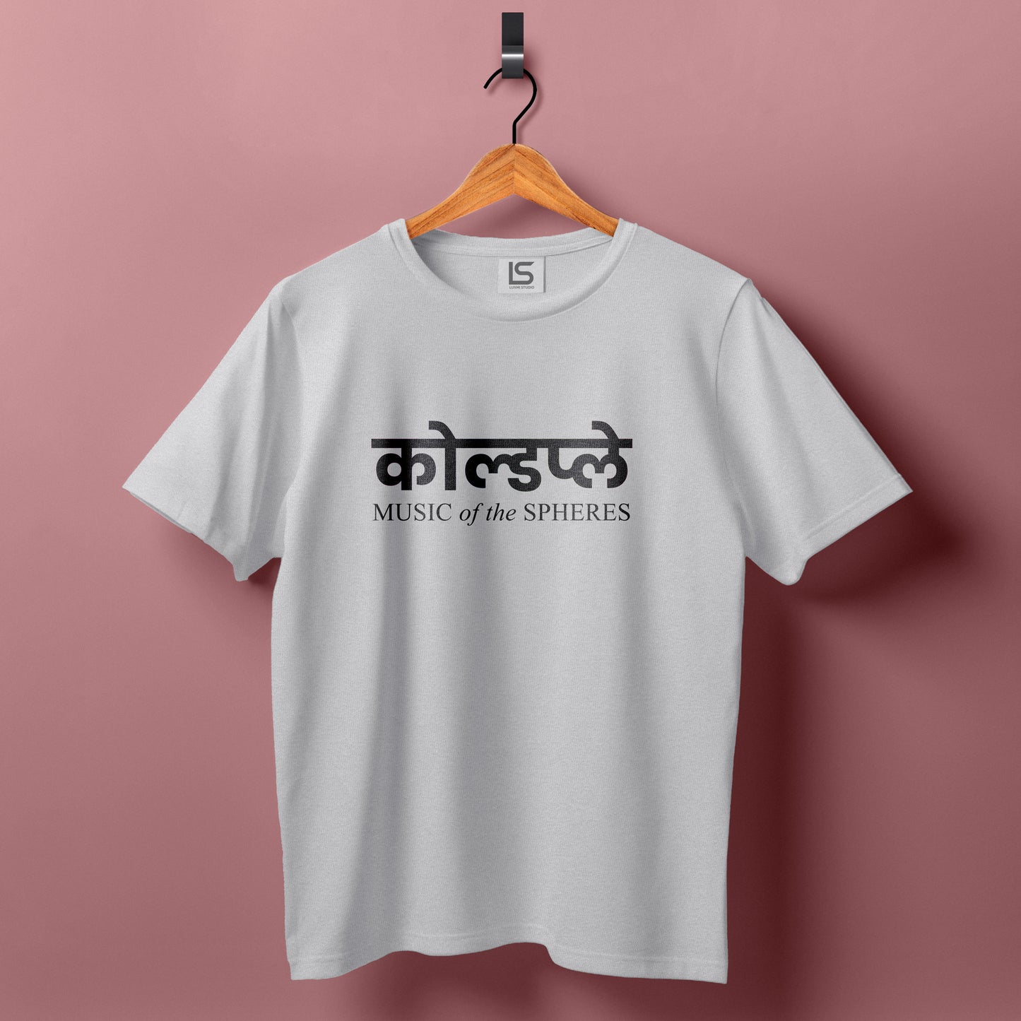 Coldplay White T shirt with Hindi Text (Print on Both Side)