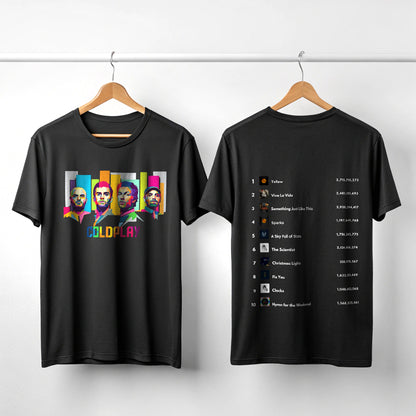 Cold play Unisex T-shirt for Concert