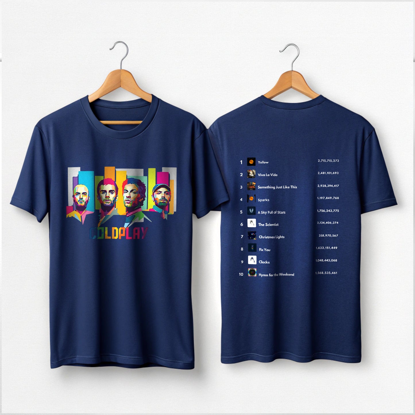 Cold play Unisex T-shirt for Concert