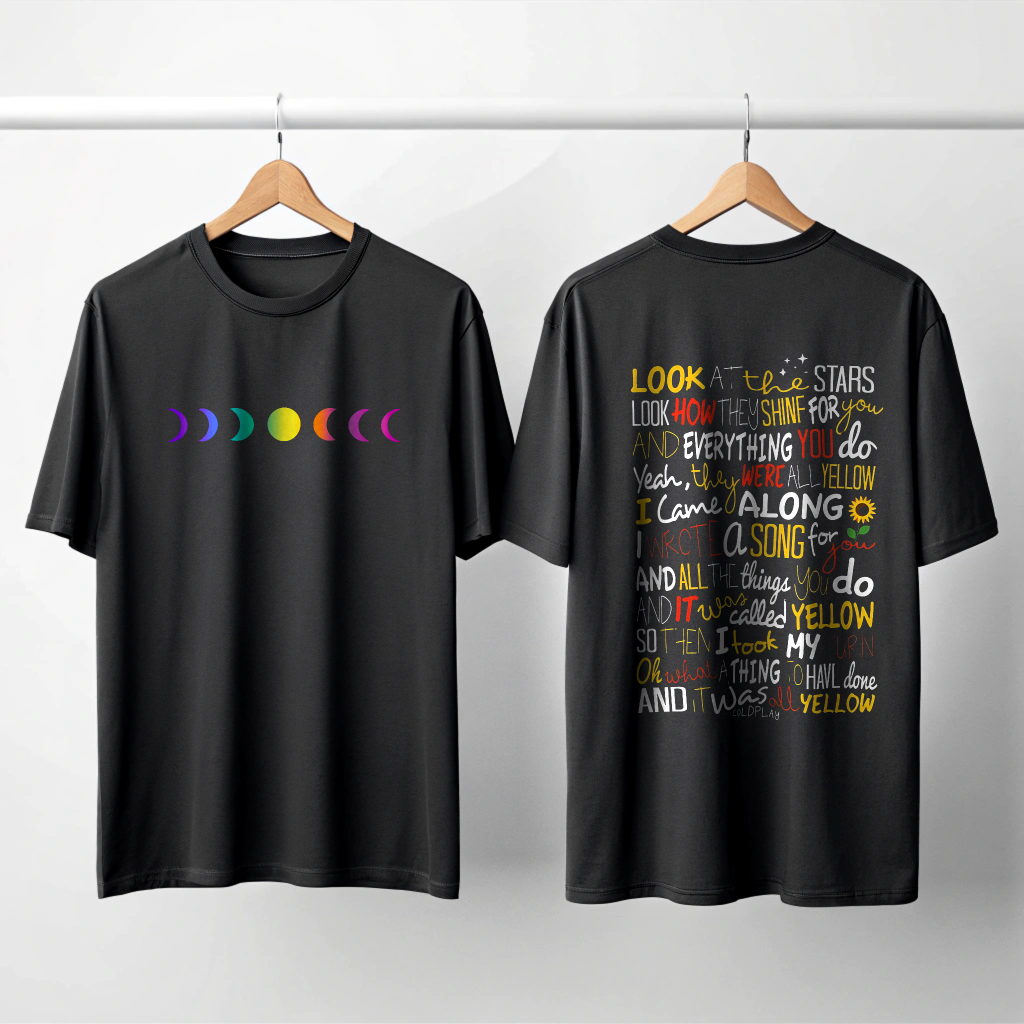 Coldplay Oversized Premium T-Shirt