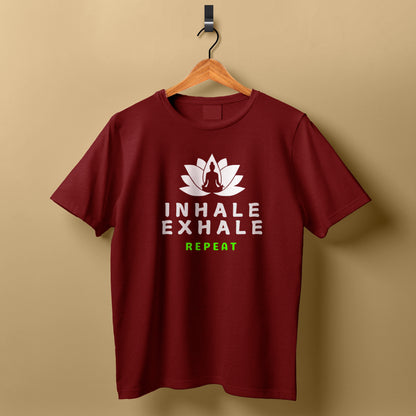 Inhale Exhale T shirt for Women