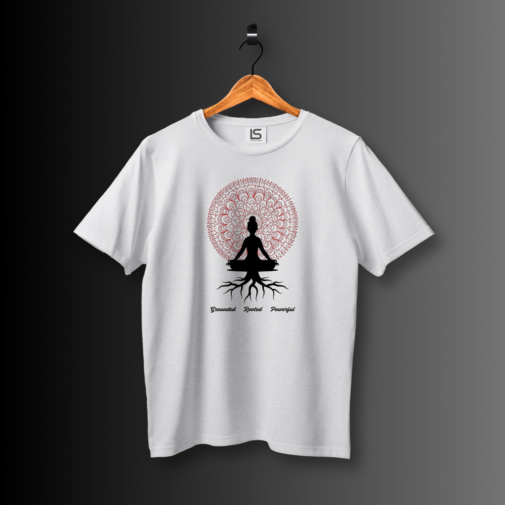 Yoga Inspired (Grounded, Rooted & Powerful) T-Shirt
