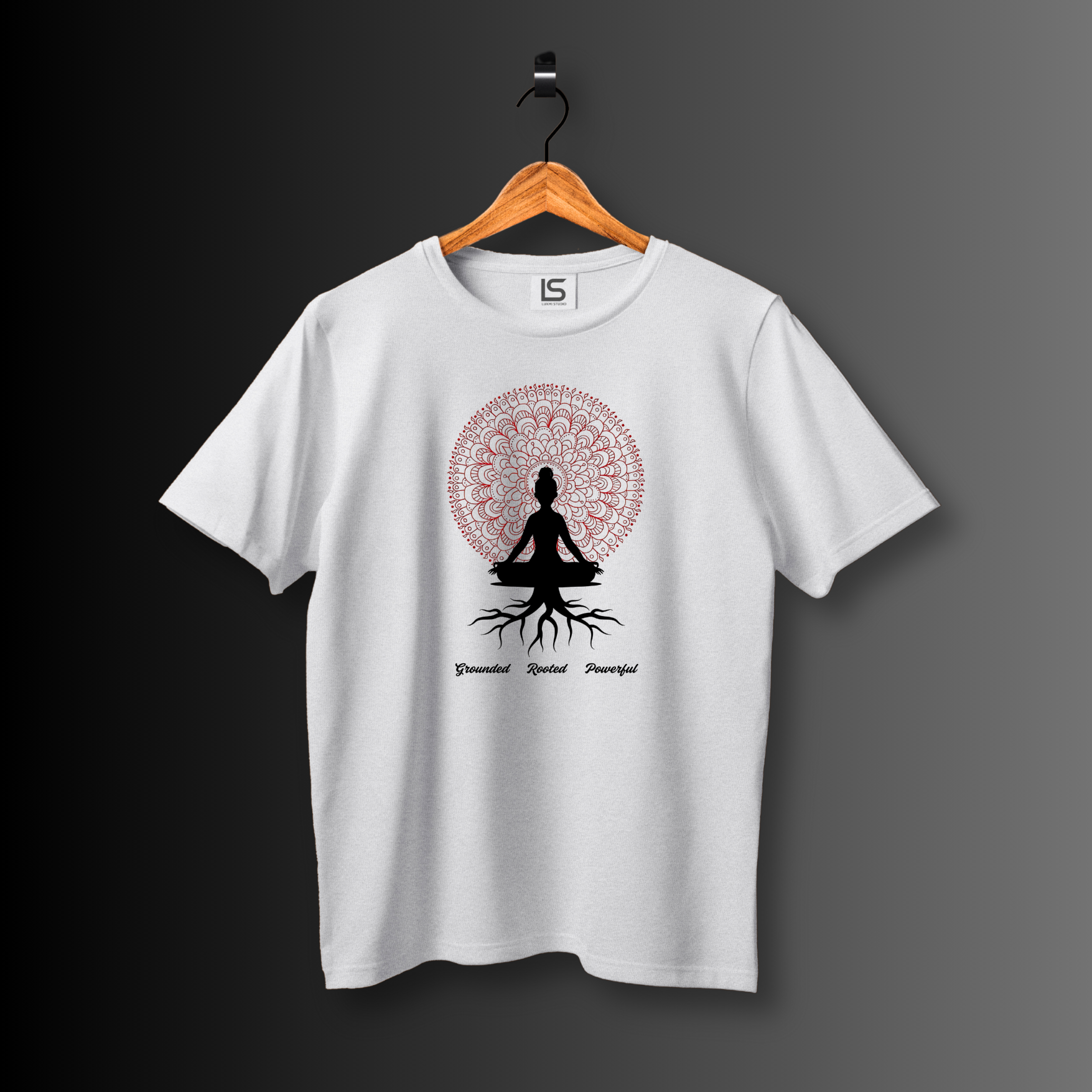 Yoga Inspired (Grounded, Rooted & Powerful) T-Shirt