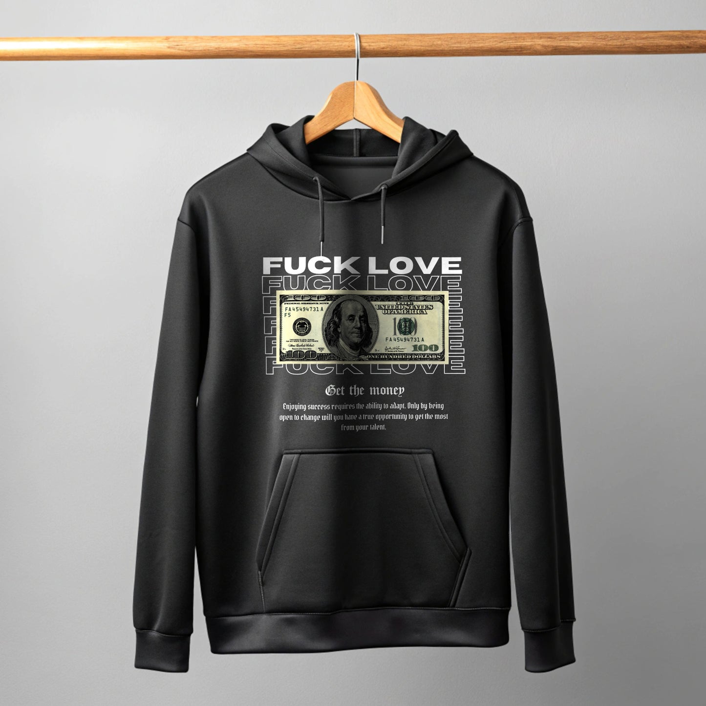 FUCK LOVE Hoodie for Mens & Womens