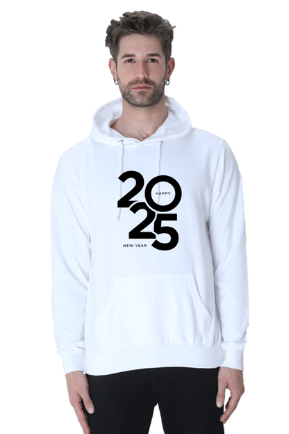 Happy New Year 2025 (Hoodie) Black