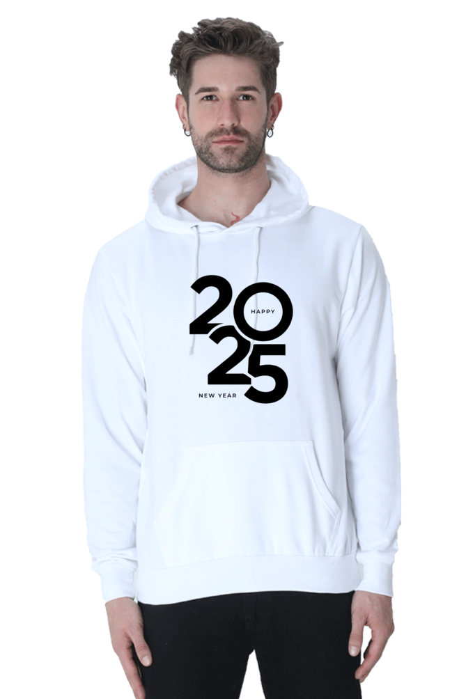 Happy New Year 2025 (Hoodie) Black