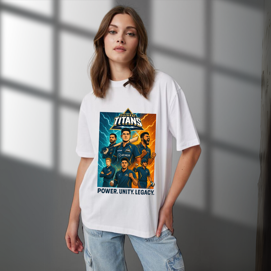 Gujrat Titans Premium unisex T-Shirt