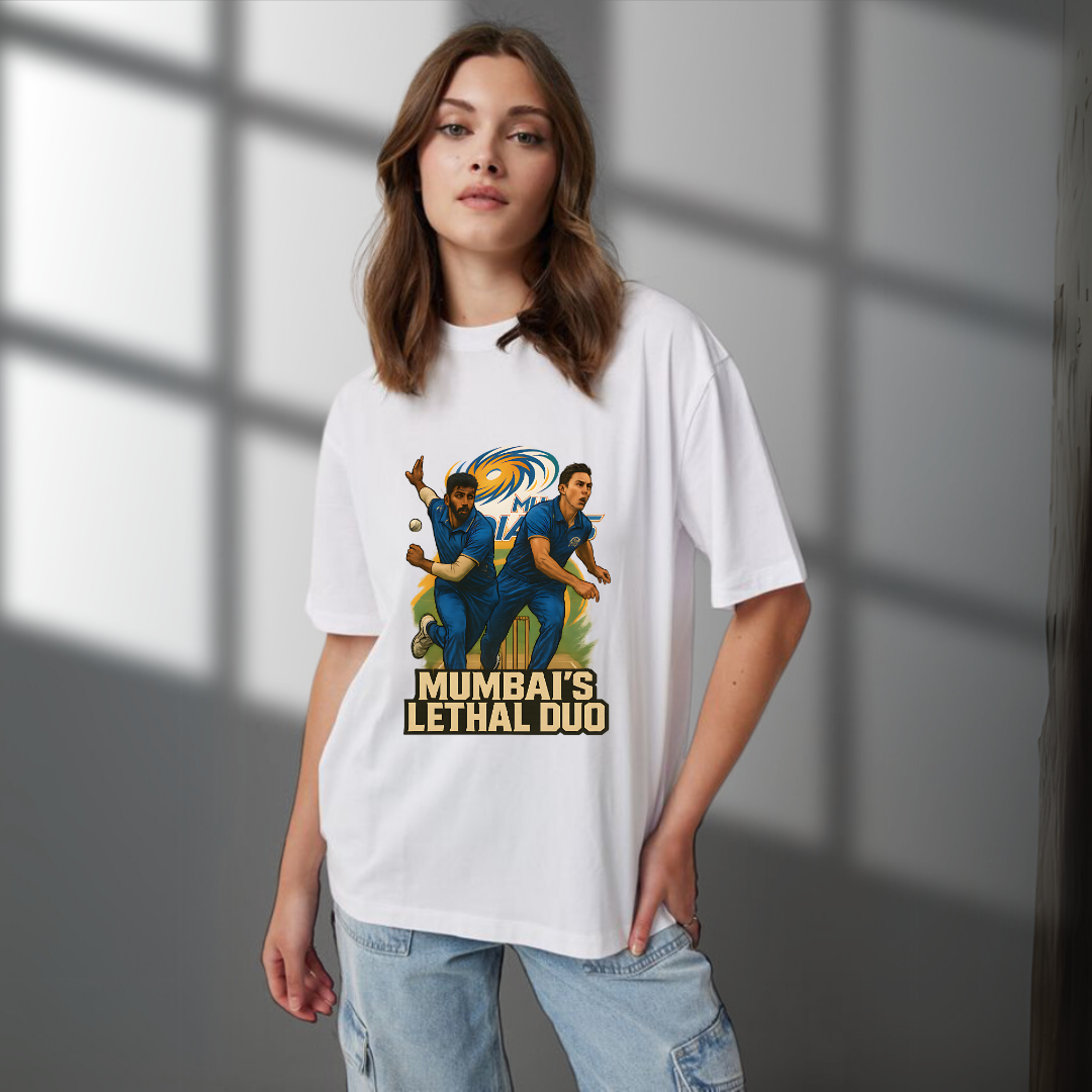 Mumbai's Lethal Duo Premium unisex T-Shirt