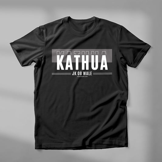 Kathua Wale JK08 Mens T shirt (Black)