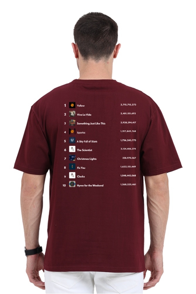 Coldplay Oversized T-Shirt 2