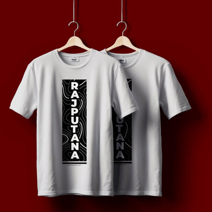 Rajputana White T shirt