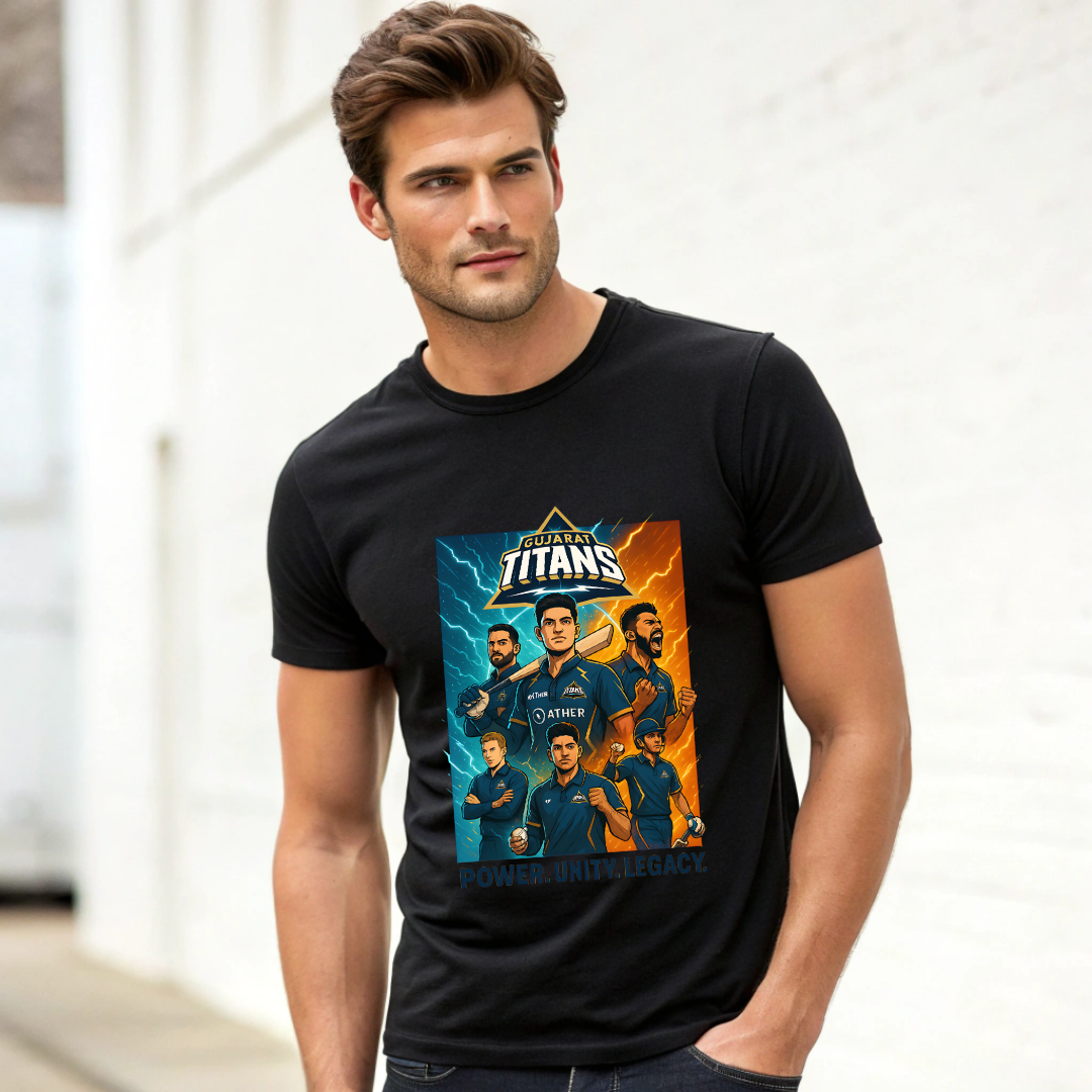 Gujrat Titans Premium unisex T-Shirt