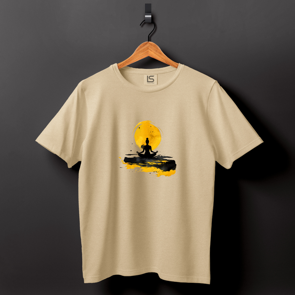 Yoga Inspired Painting T-Shirt