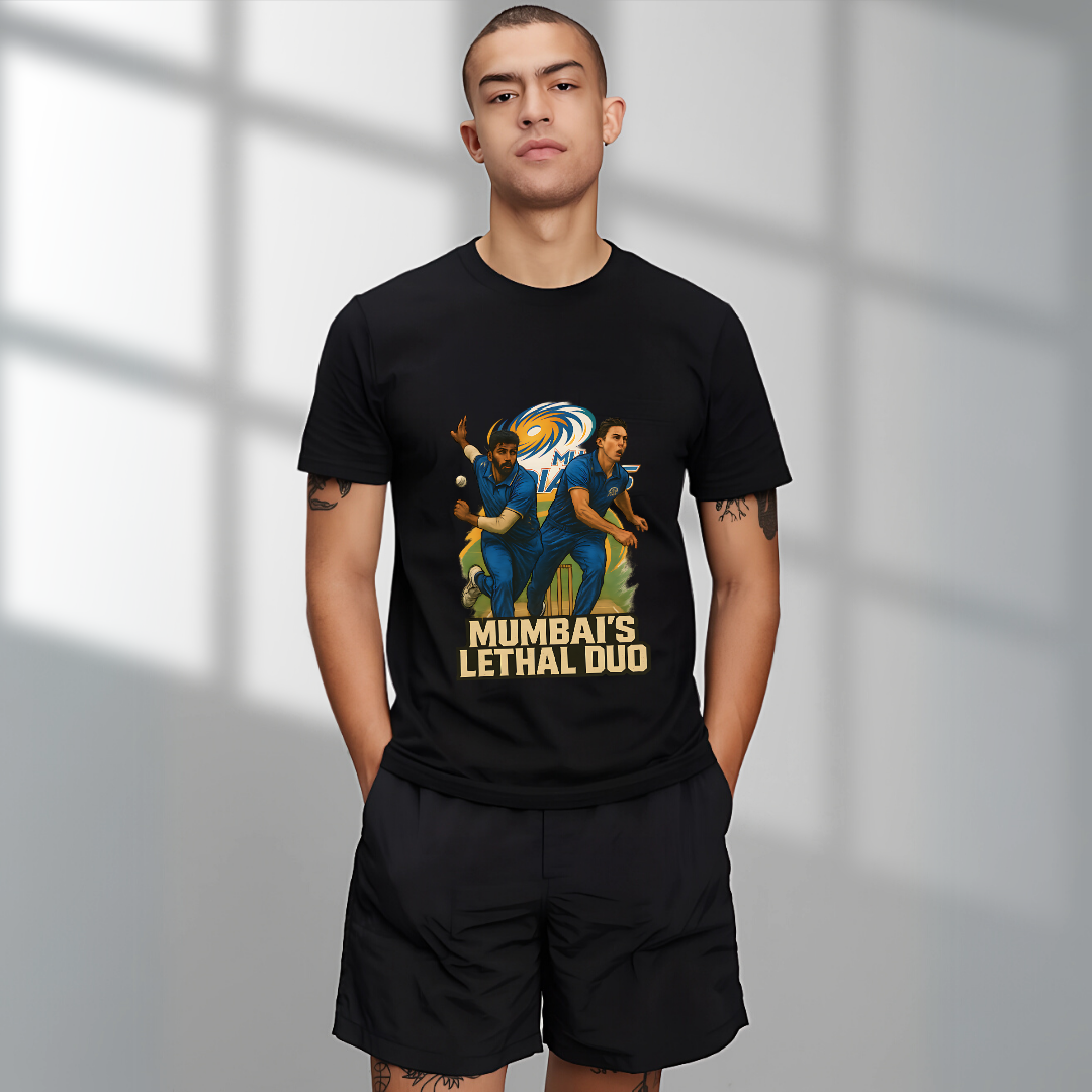 Mumbai's Lethal Duo Premium unisex T-Shirt