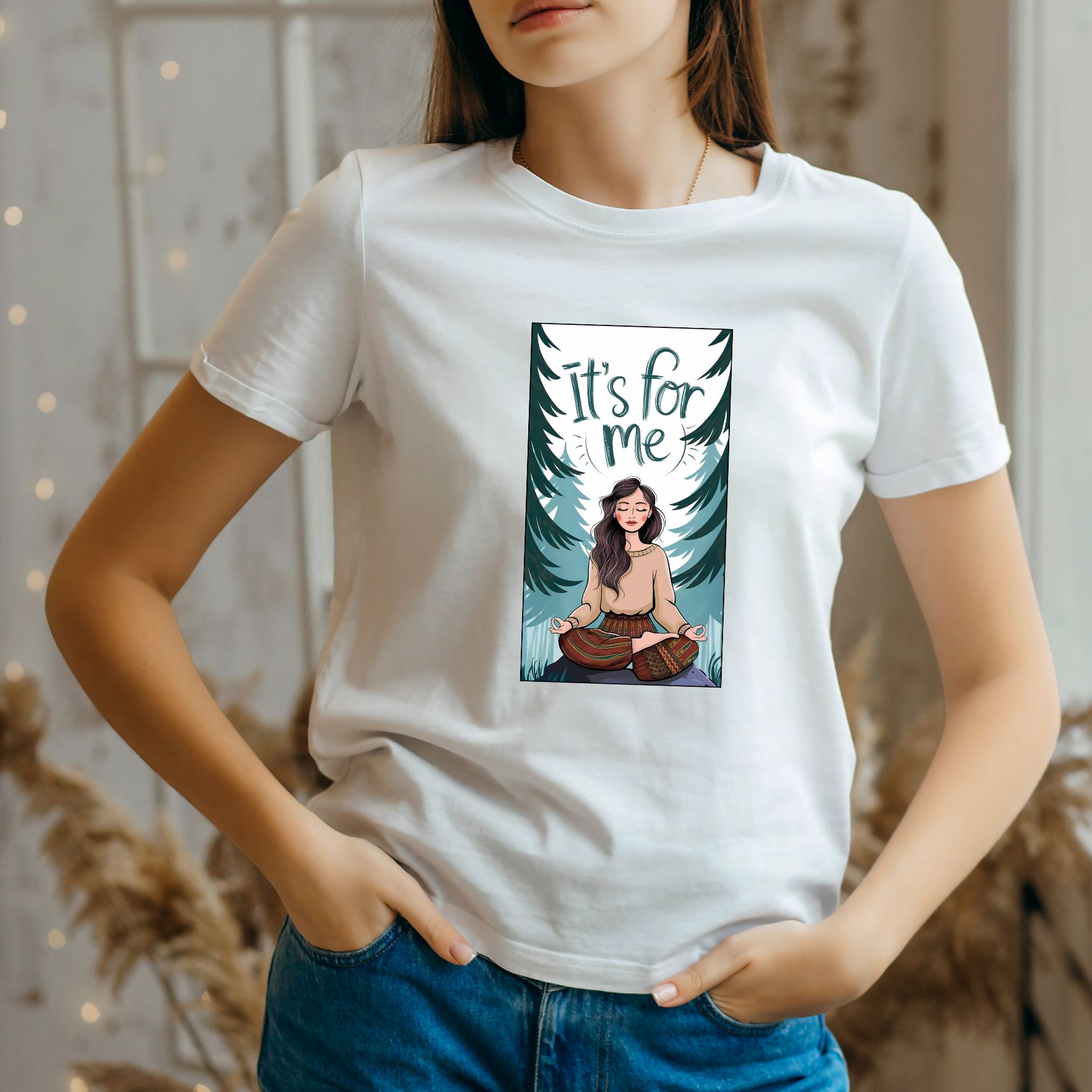 It's for me Yoga Inspired T-Shirt