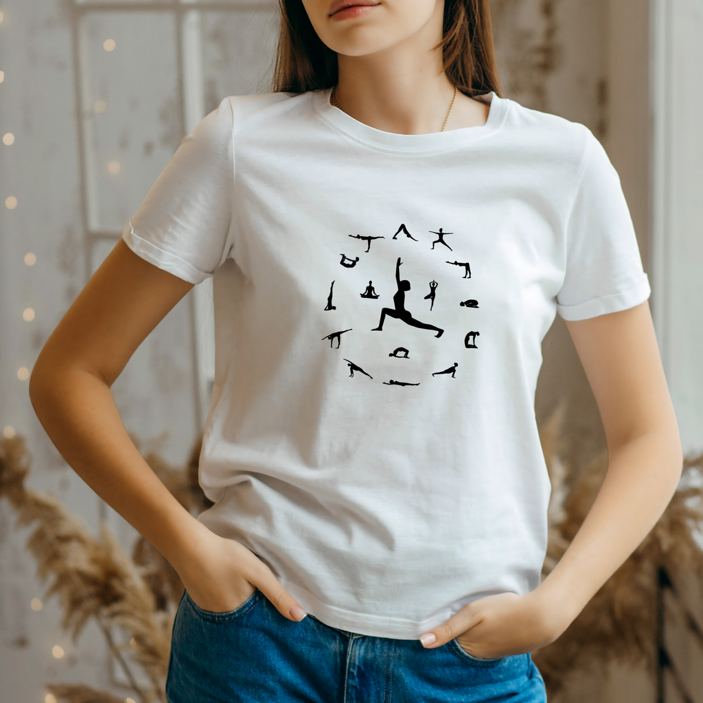 Yoga Inspired Logo T-Shirt