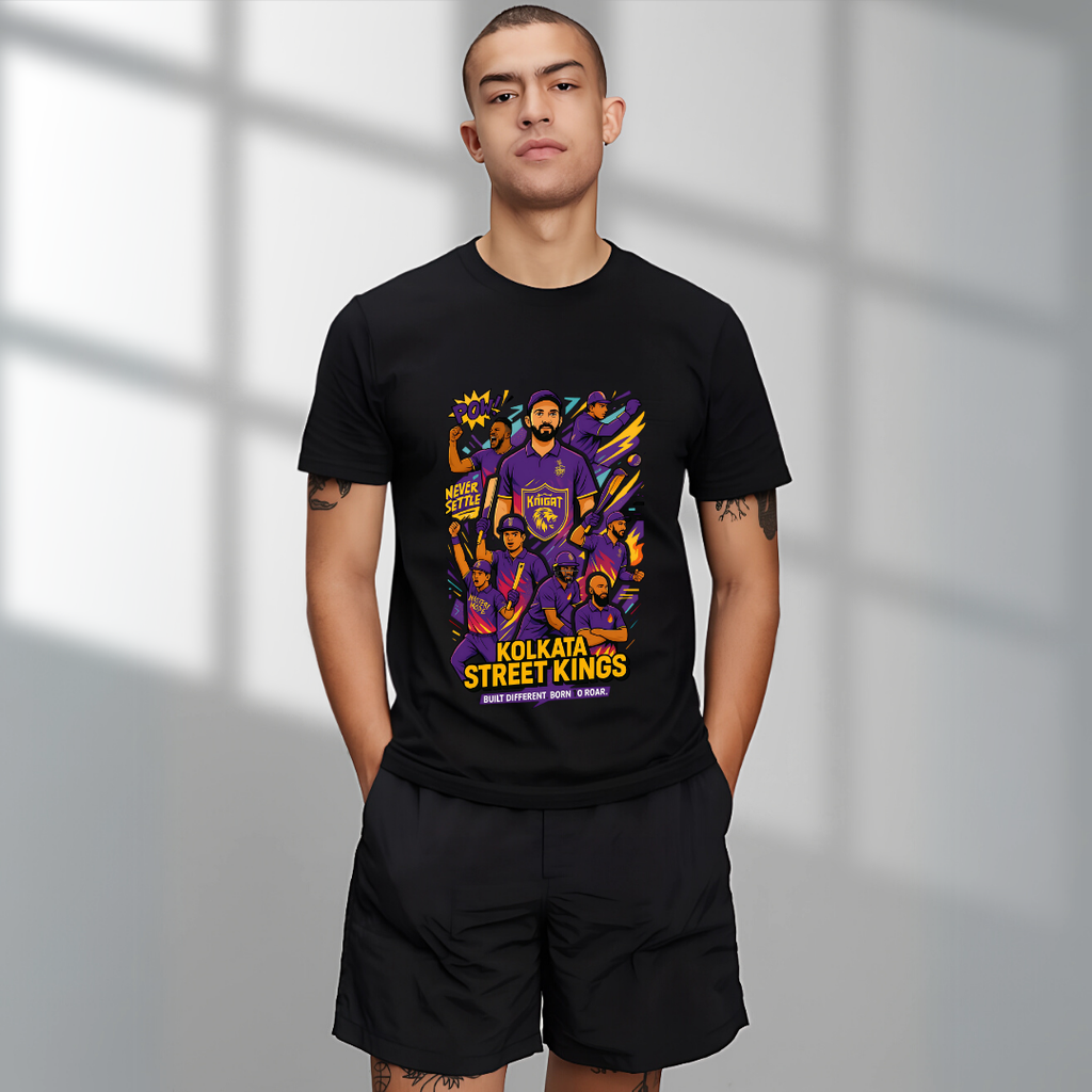 Kolkata Street Kings (KKR) Premium unisex T-Shirt