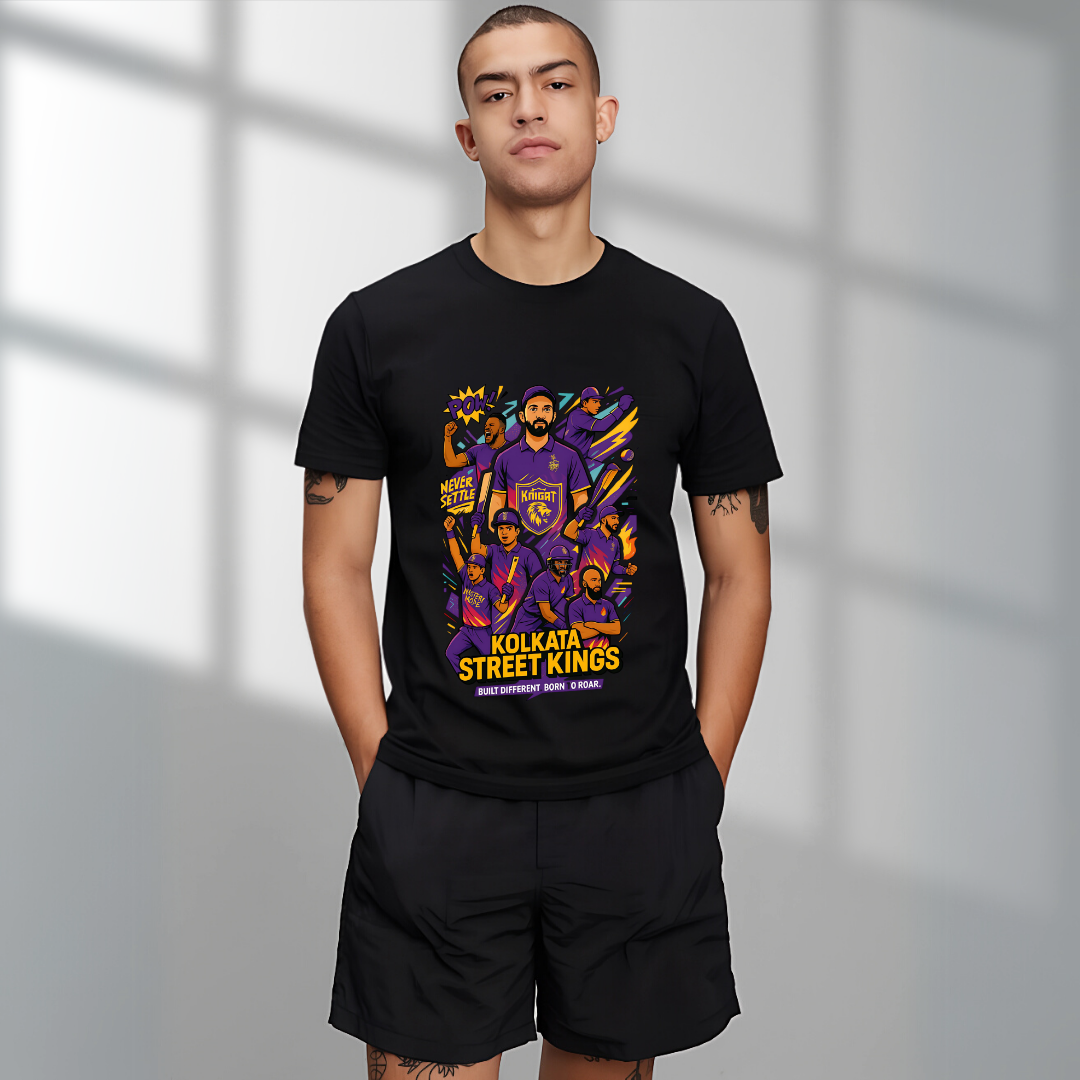Kolkata Street Kings (KKR) Premium unisex T-Shirt