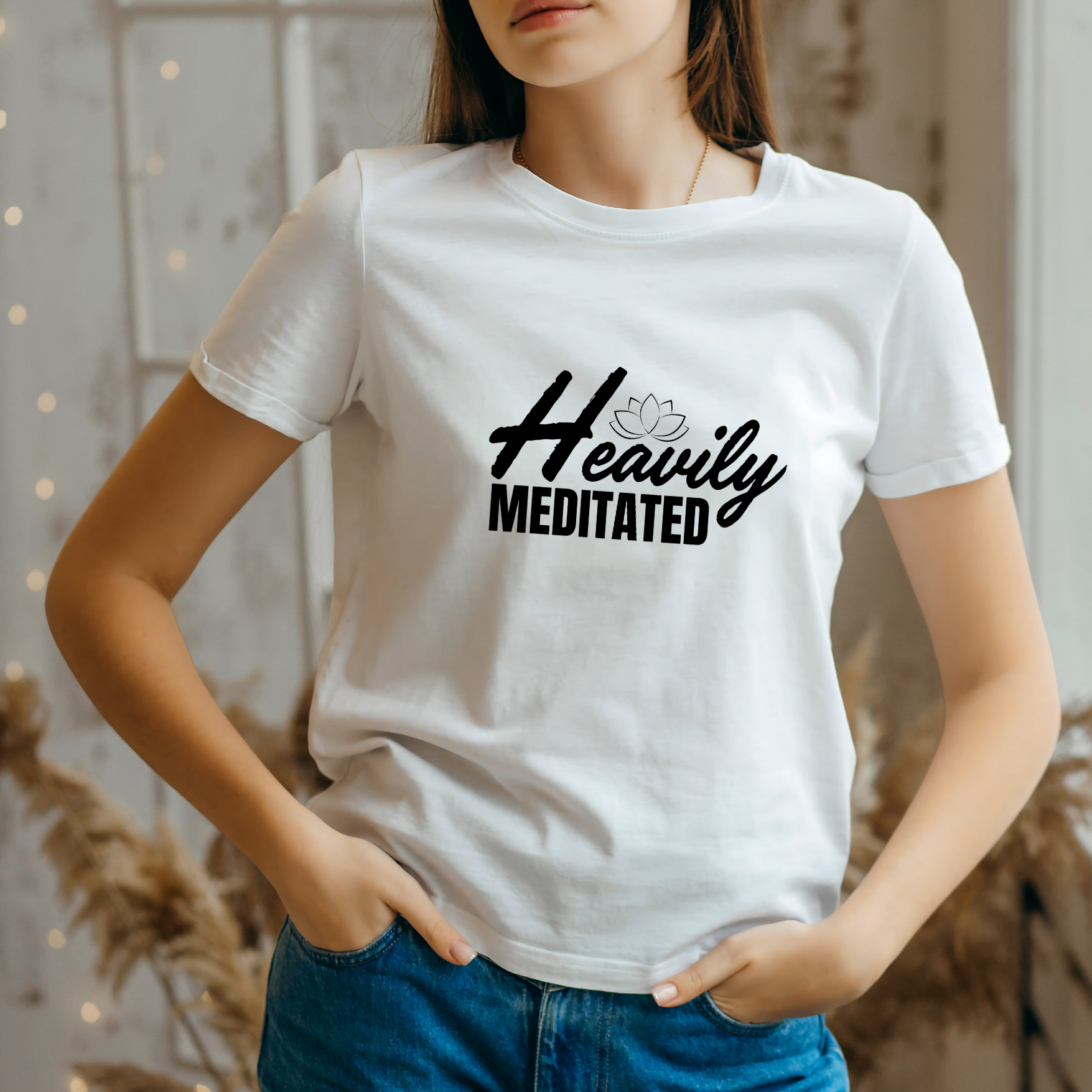 Highly Meditated Yoga Inspired T-Shirt