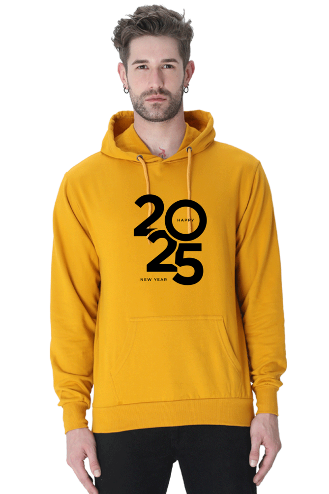 Happy New Year 2025 (Hoodie) Black