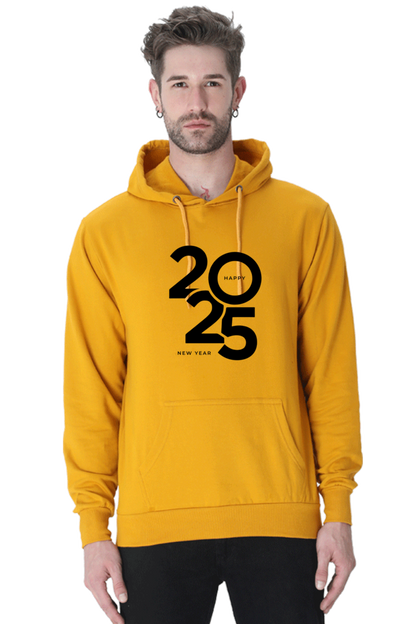 Happy New Year 2025 (Hoodie) Black