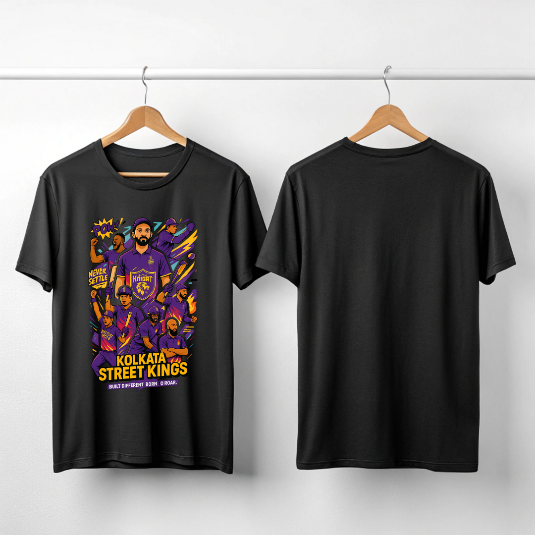 Kolkata Street Kings (KKR) Premium unisex T-Shirt