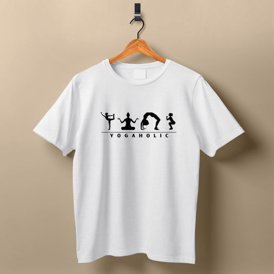 Yogaholic T shirt for Women