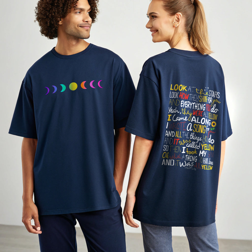 Coldplay Oversized Premium T-Shirt