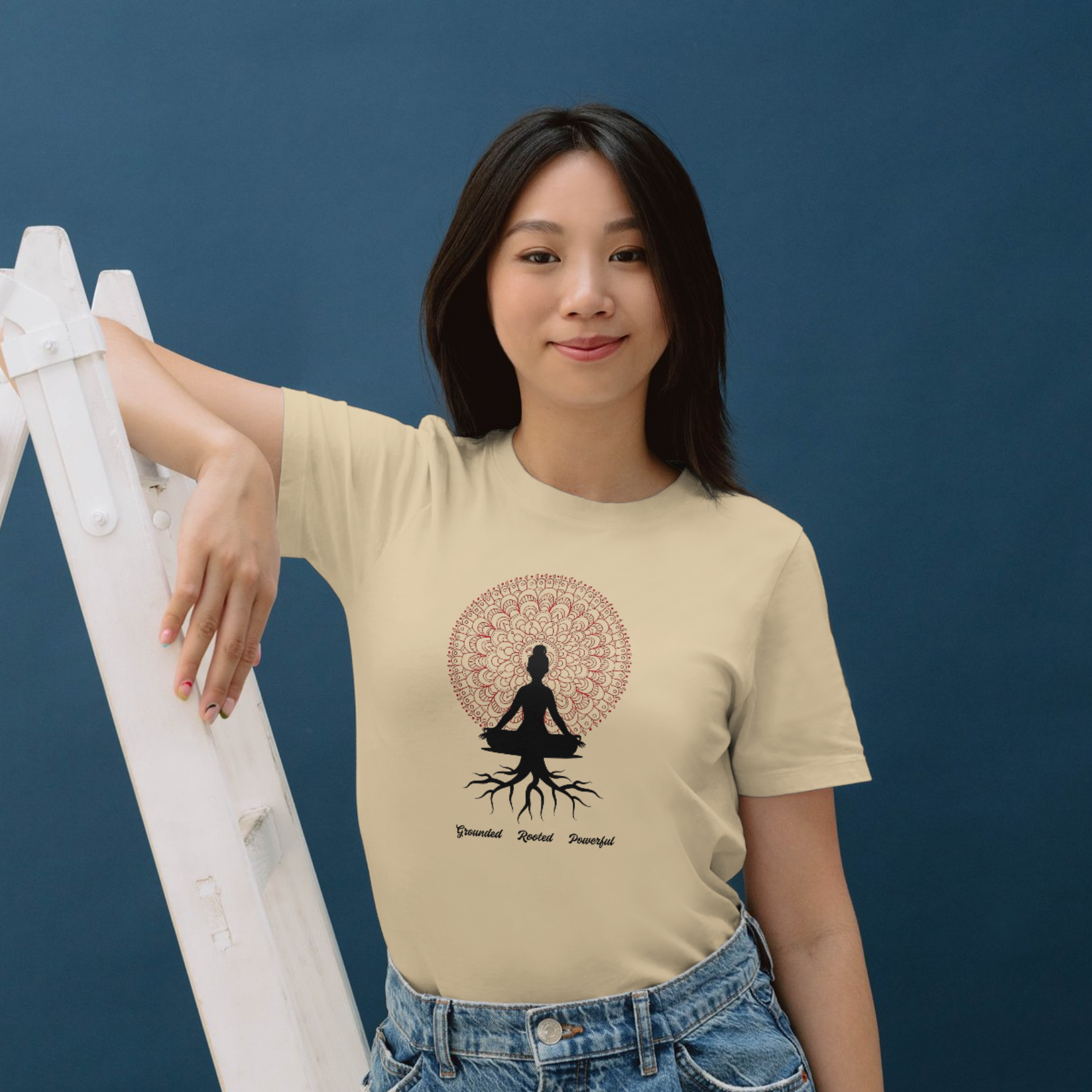 Yoga Inspired (Grounded, Rooted & Powerful) T-Shirt
