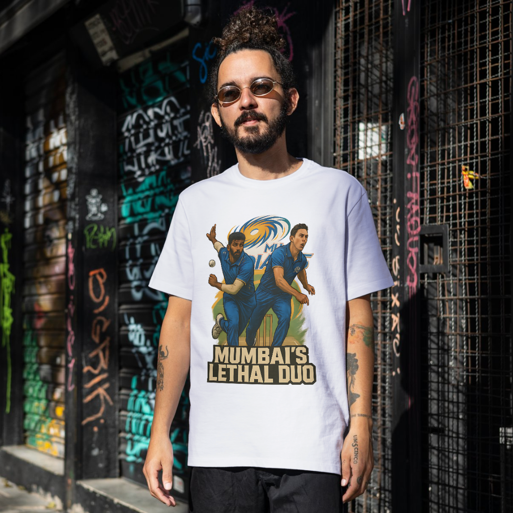 Mumbai's Lethal Duo Premium unisex T-Shirt