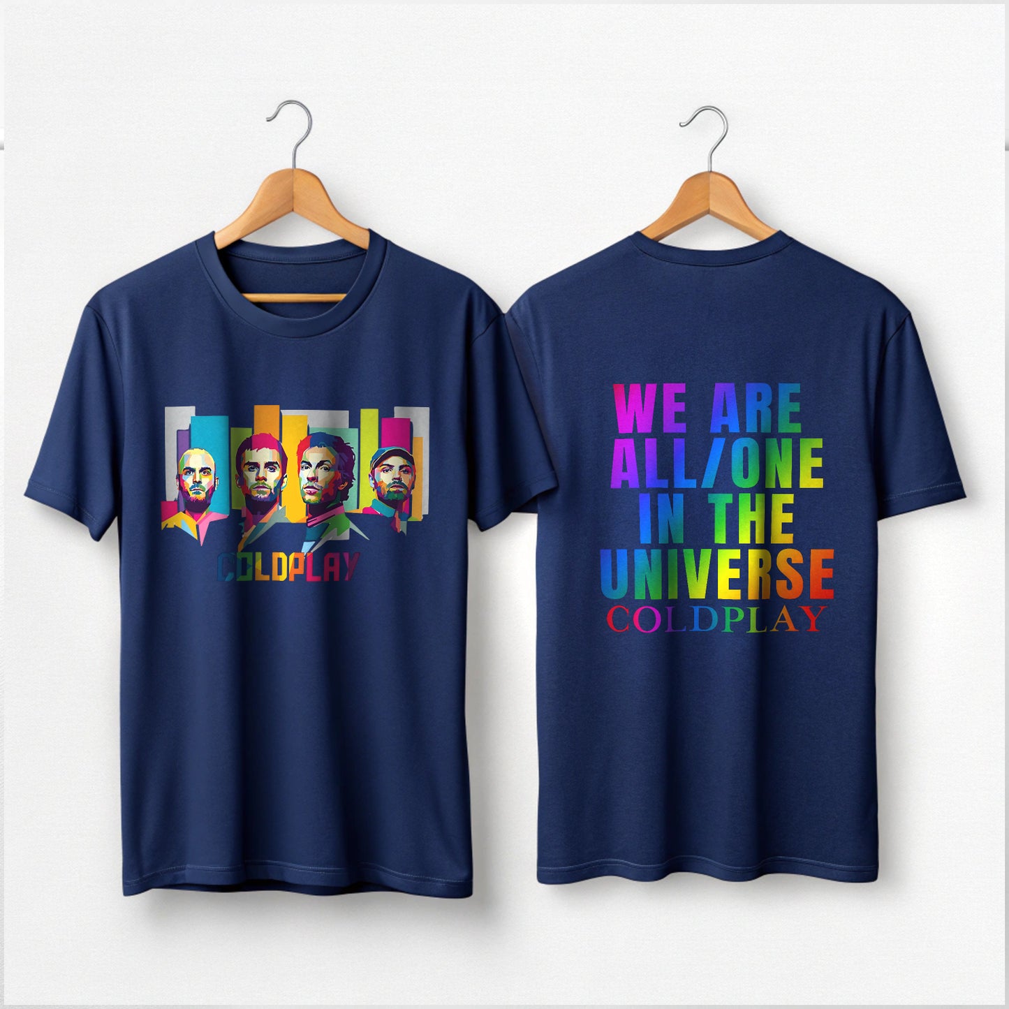 ColdPlay Trending T-shirt for Music Concerts