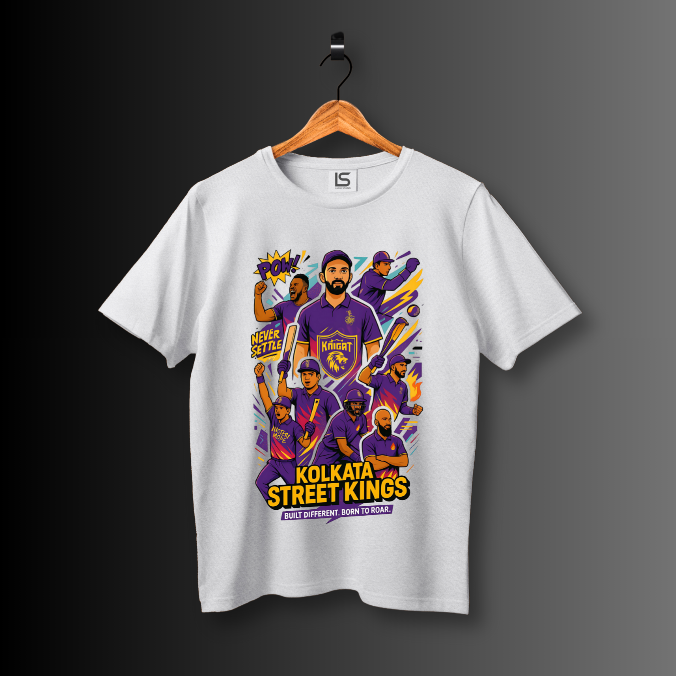 Kolkata Street Kings (KKR) Premium unisex T-Shirt