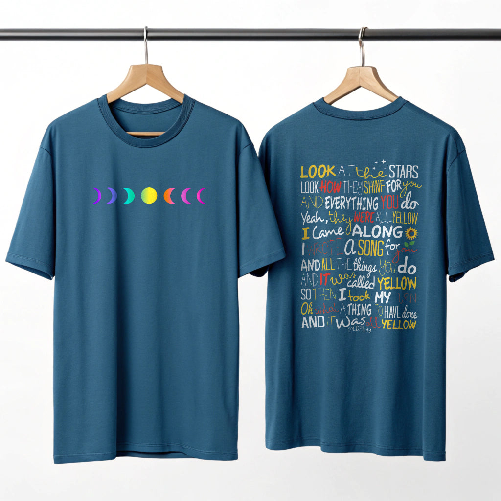 Coldplay Oversized Premium T-Shirt