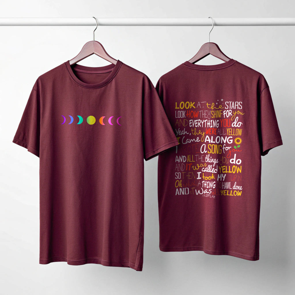 Coldplay Oversized Premium T-Shirt