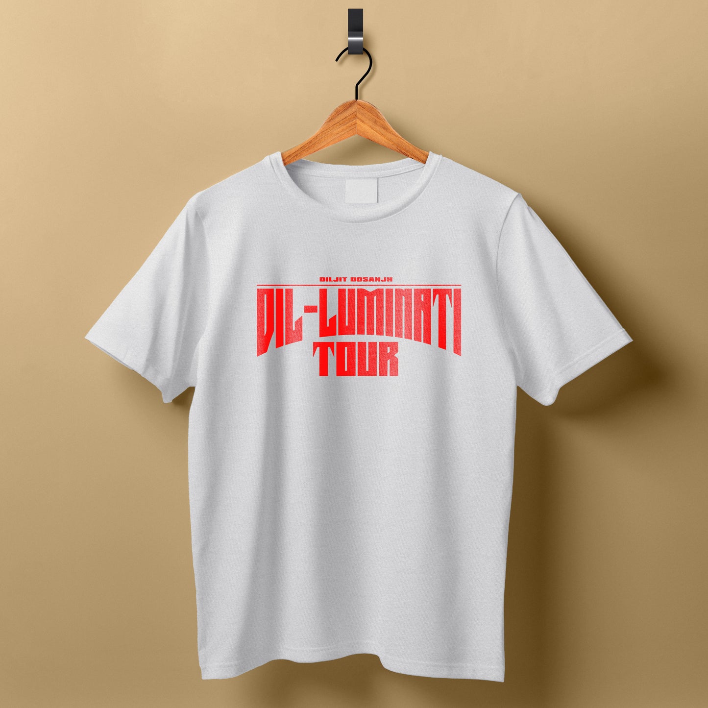 Dil Luminati Unisex White T shirt