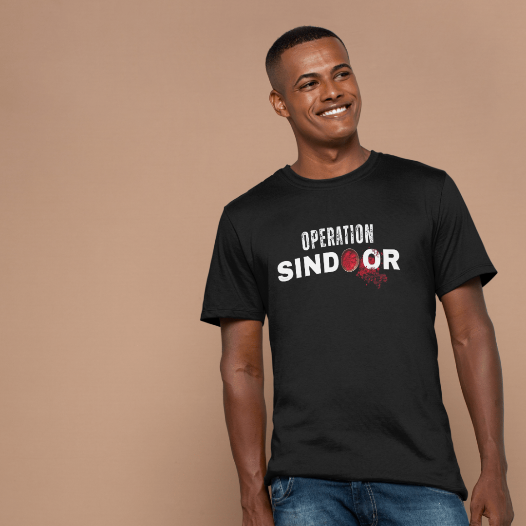 Operation Sindoor Black T-Shirt