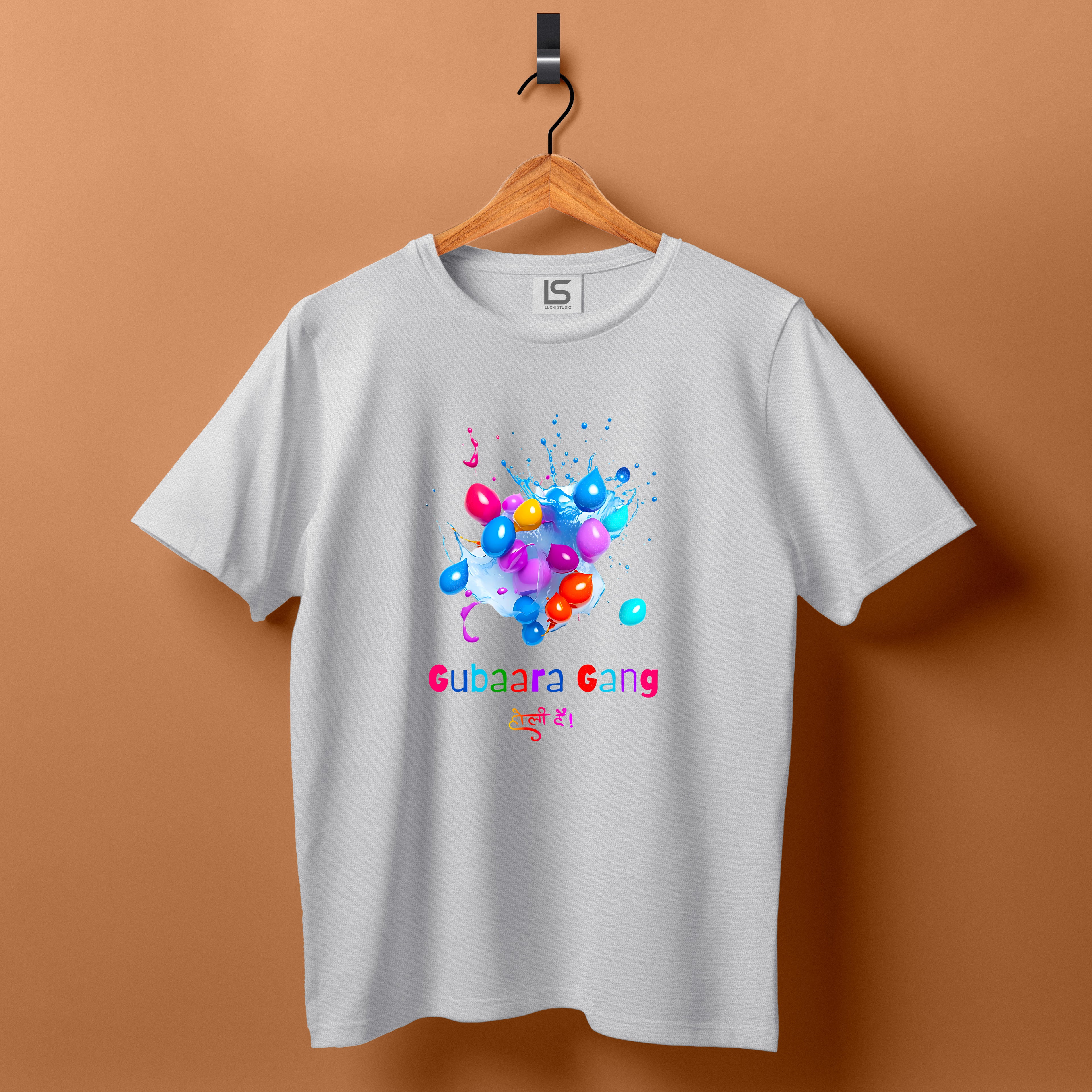 Gubaara Gang Premium T-Shirt for Holi Festival