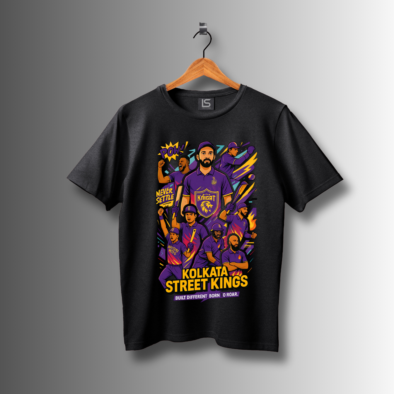 Kolkata Street Kings (KKR) Premium unisex T-Shirt