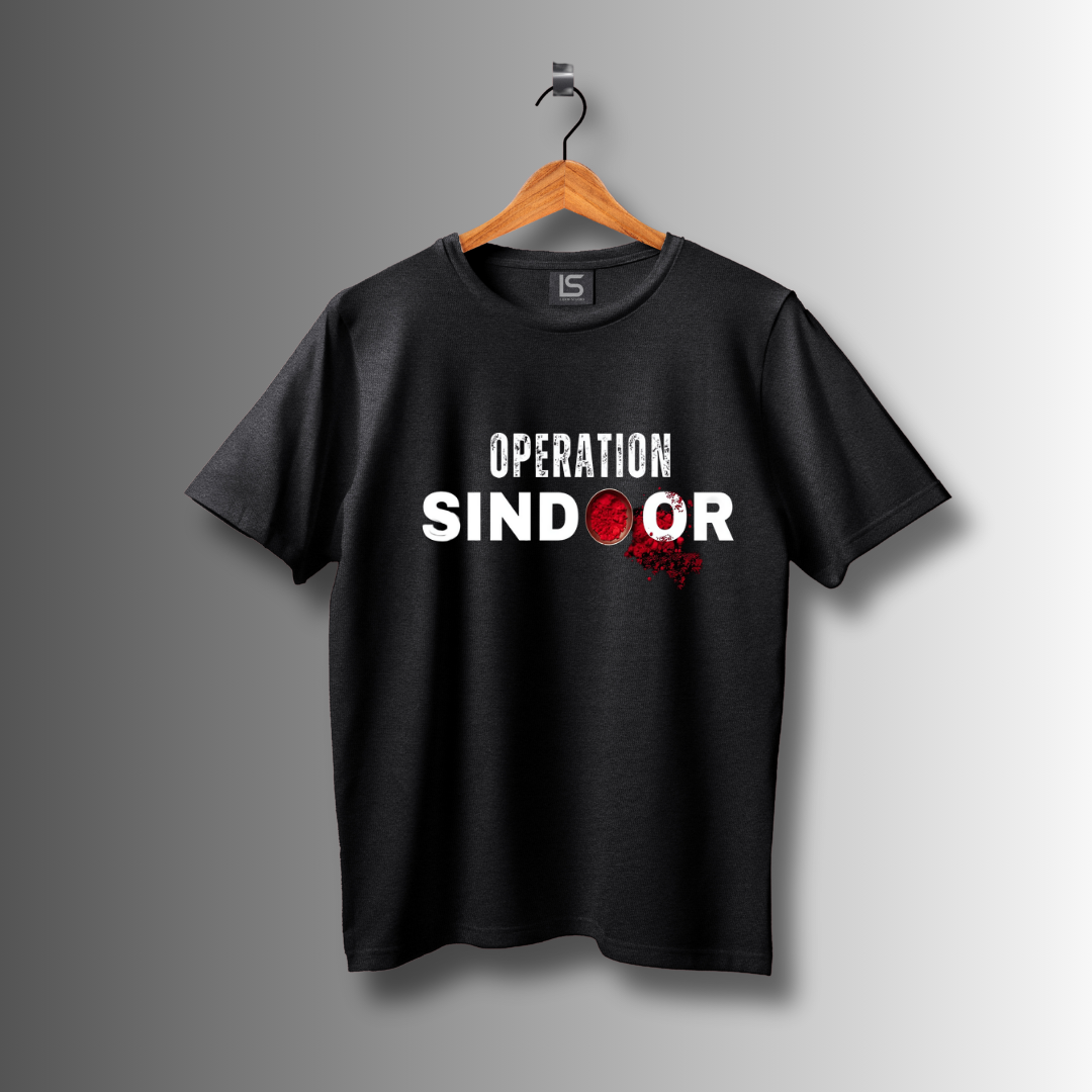 Operation Sindoor Black T-Shirt