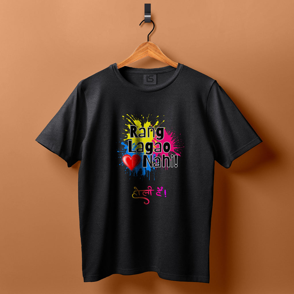 Rang Lagao Dil Nahi Premium T-Shirt for Holi Festival