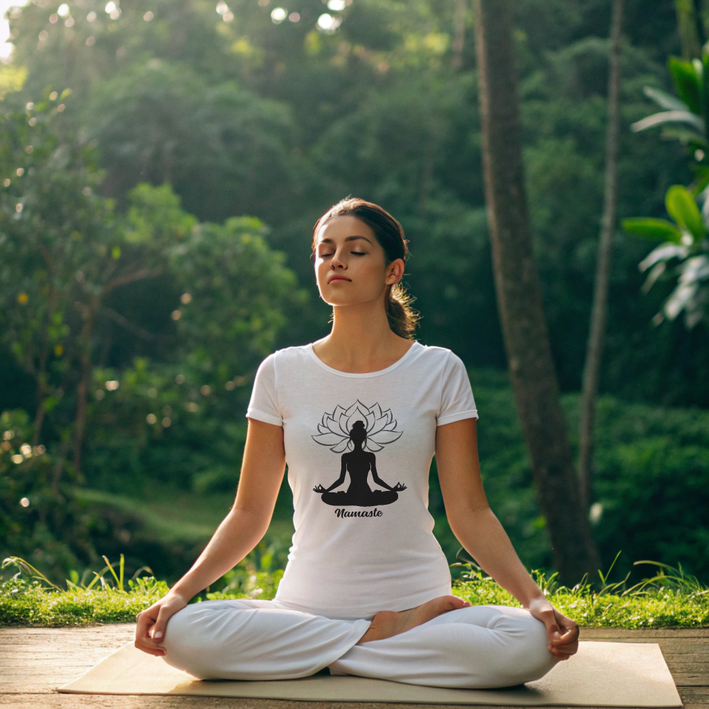 Yoga Namaste inspired T-Shirt
