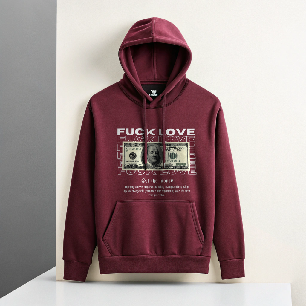 FUCK LOVE Hoodie for Mens & Womens