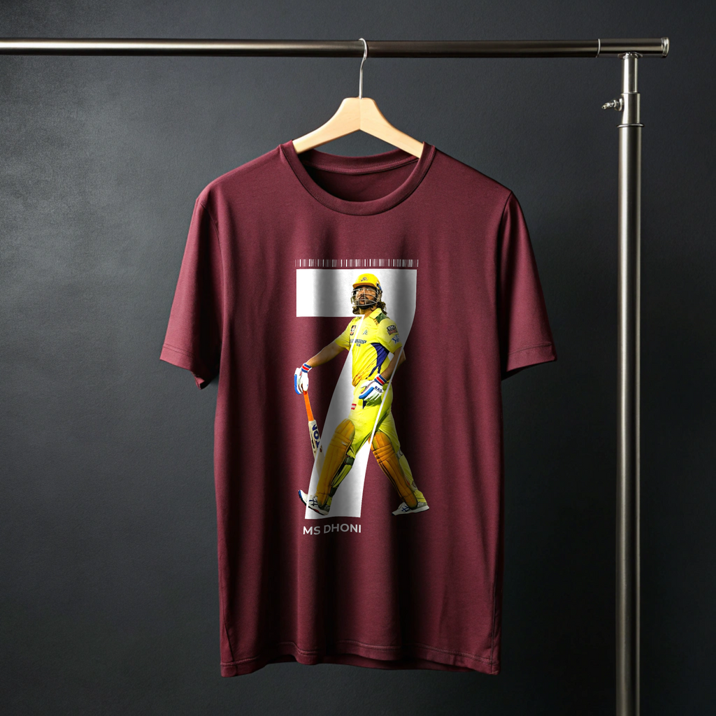 Thala 7 Brand New T-Shirt for Dhoni Lovers