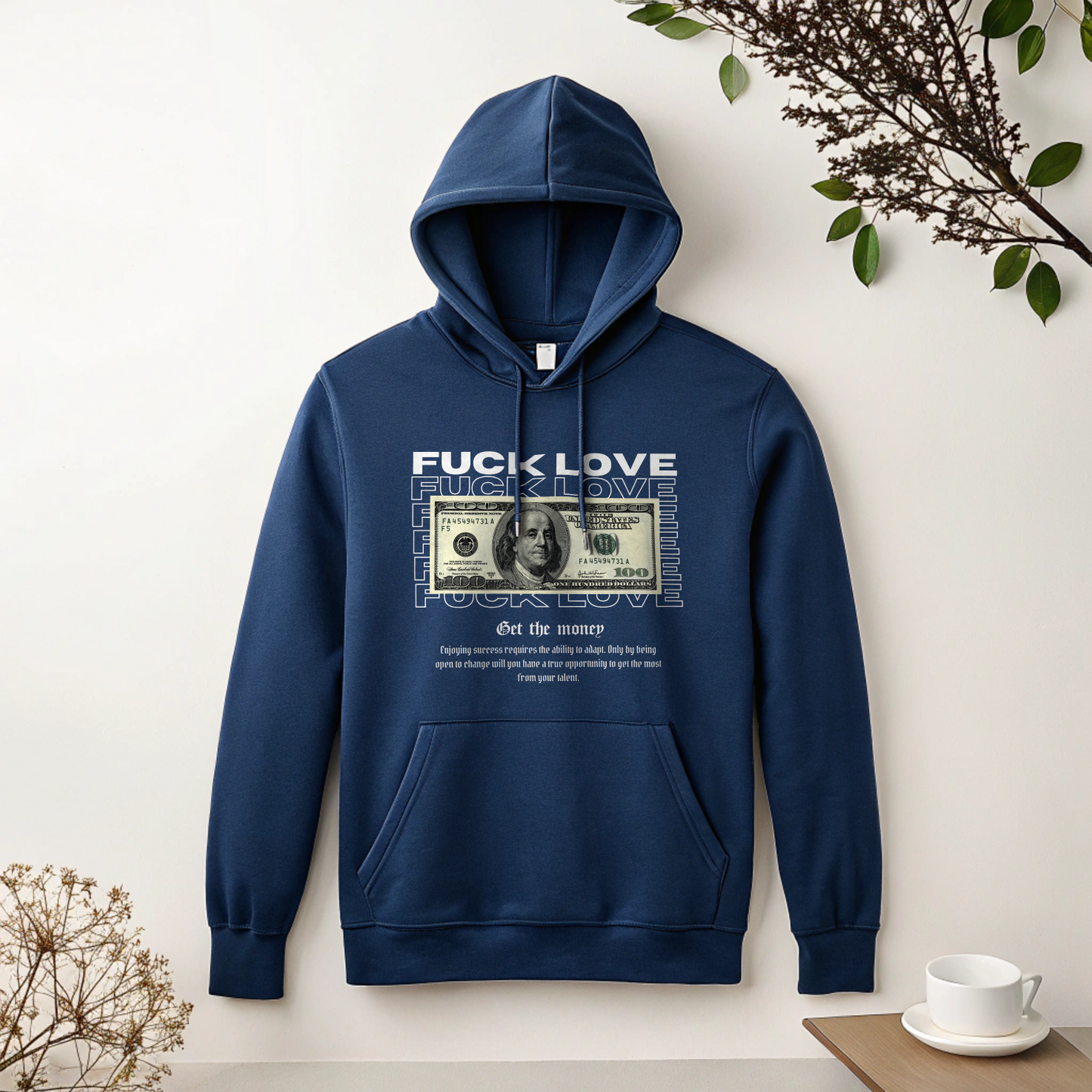 FUCK LOVE Hoodie for Mens & Womens