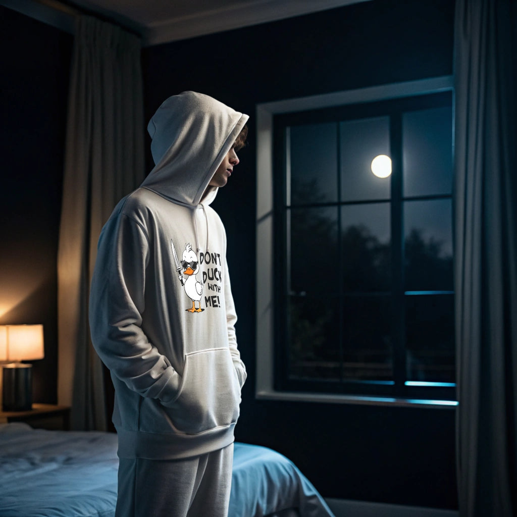 Don't Duck Me Premium Hoodie
