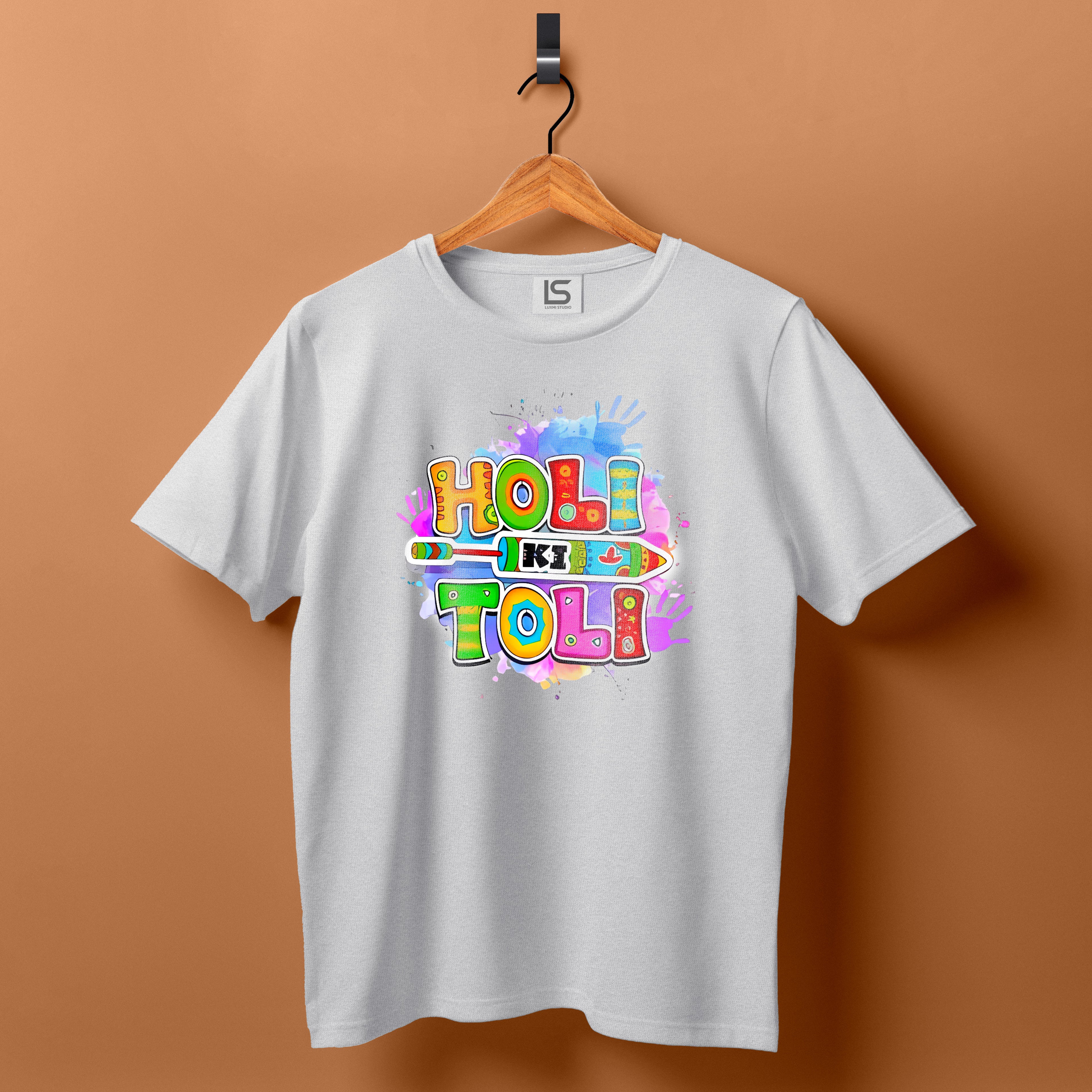 Holi Ki Toli Premium T-Shirt for Holi Festival