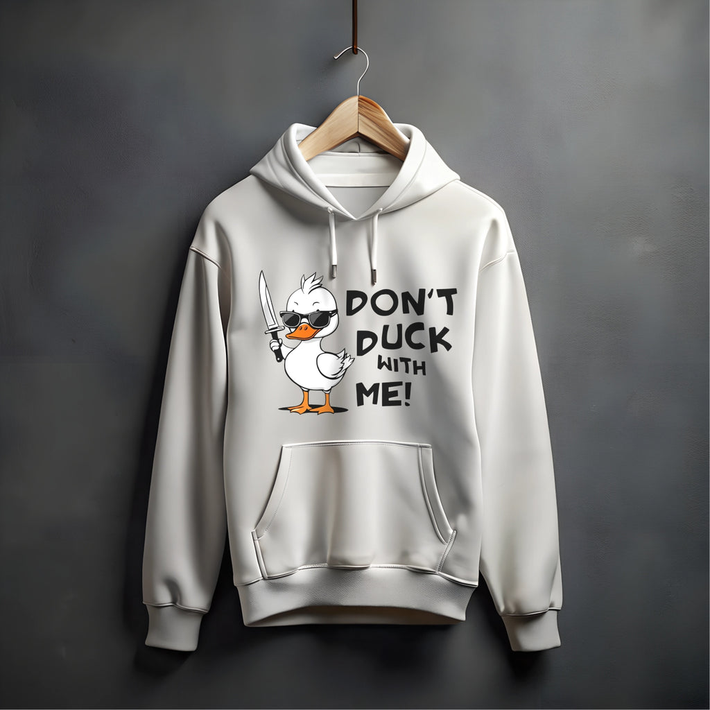 Don't Duck Me Premium Hoodie