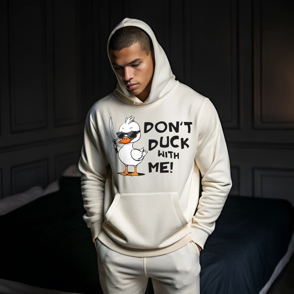 Don't Duck Me Premium Hoodie