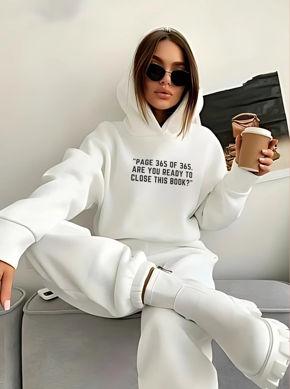 Page 365 of 356 Are you Ready to close the BOOK, Premium Hoodie